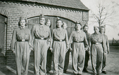Frauen bei der FF Gräfendorf (Foto: 1944)